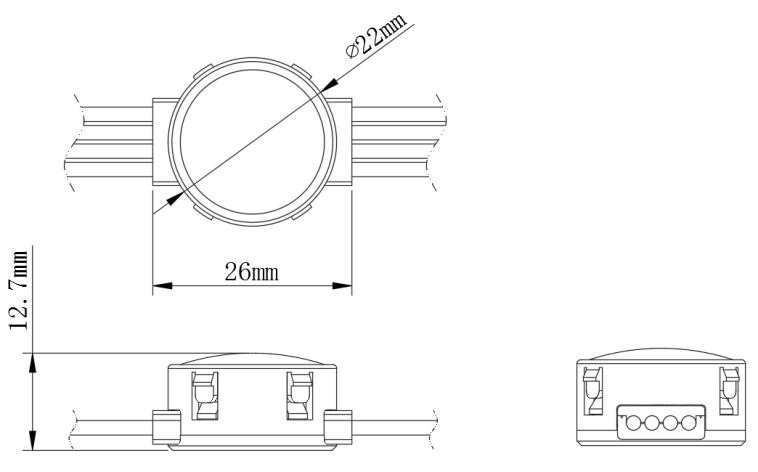 SH-JD2204-UCS5603A-12V facade lighting