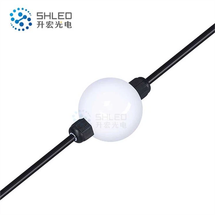 Led Crystal Rgb Pixel Ball Light 3D Dmx Control Led String Ball